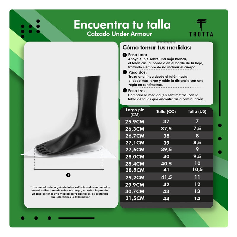 ZAPATILLAS UNDER ARMOUR HOMBRE CHARGED PURSUIT - 3026518-400
