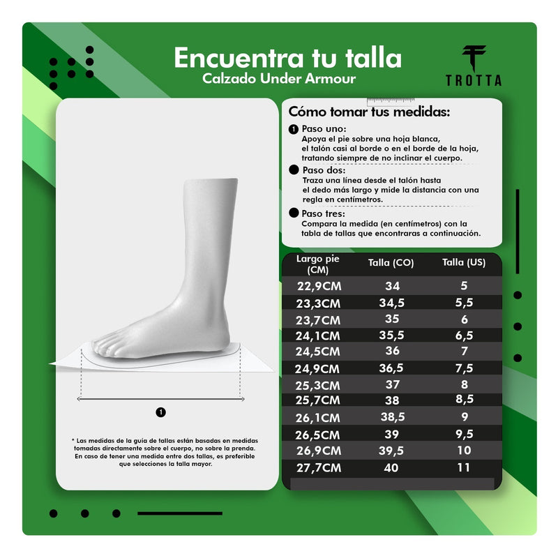 ZAPATILLAS UNDER ARMOUR MUJER SURGE 4 - 3027007-100